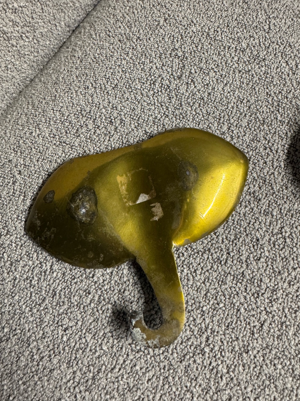Elephant head keychain, or spoon rest - Picture 2 of 3